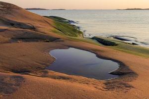 cenário do mar Báltico foto