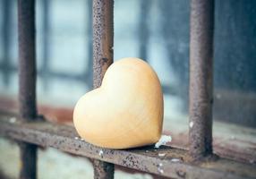 coração na cadeia foto