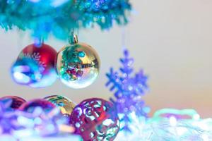 decorações de natal para comemorar a temporada de férias foto