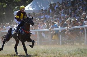 hipódromo de 08 de agosto de 2017 Sault, França foto