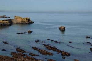 maré baixa, biarritz, frança foto