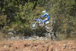 corrida de motocross 24 de setembro de 2017 saint christol, frança foto