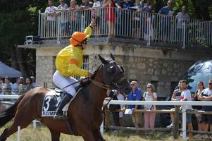 hipódromo de 11 de agosto de 2019 Sault, França foto