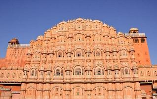 palácio dos ventos ou hawa mahal em jaipur, índia foto