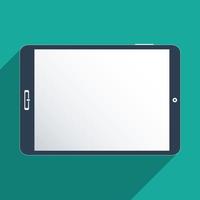 tablet com tela em branco foto