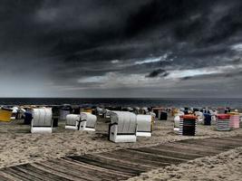 a ilha de borkum foto