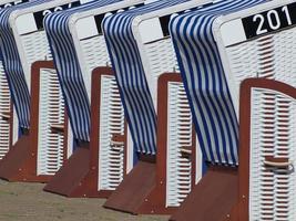 a ilha de norderney na alemanha foto