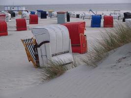 a ilha de borkum foto