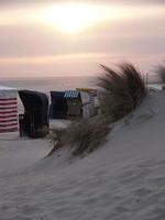 a ilha de borkum foto