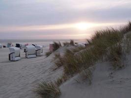 a ilha de borkum foto