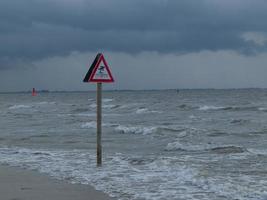 a ilha alemã norderney foto