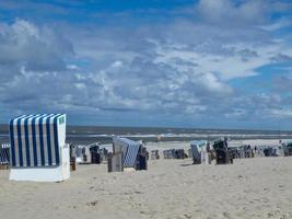 a ilha de norderney na alemanha foto