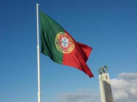 lisboa no rio tejo foto