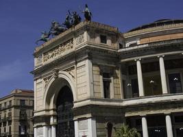 palermo na ilha sicilia foto