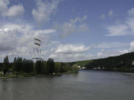 o rio sena neasr rouen na frança foto