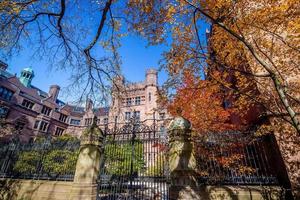 New Haven City Downtown Skyline Cityscape de Connecticut, EUA foto