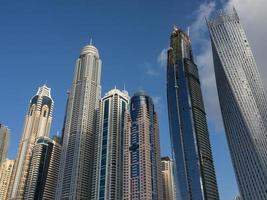 cidade de dubai nos emirados árabes unidos foto