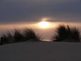 ilha de borkum na alemanha foto