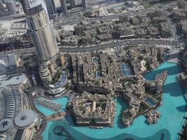 cidade de dubai nos emirados árabes unidos foto