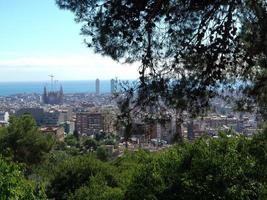 a cidade de barcelona na espanha foto