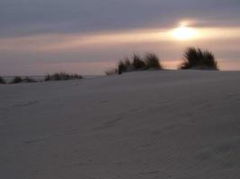 a ilha de borkum foto