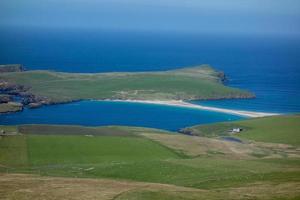 lerwick e as ilhas shetland foto