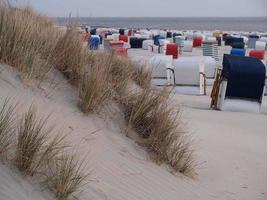 ilha de borkum na alemanha foto