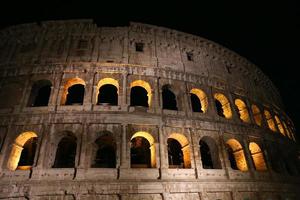 Coliseu, em Roma, Itália foto