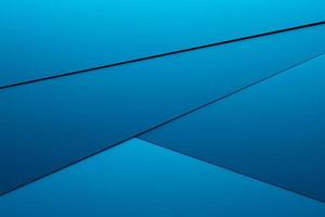 Ilustração 3D de uma faixa azul estéreo. listras geométricas. padrão de linhas de cruzamento brilhante abstrato foto