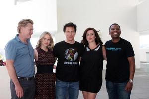 san diego, 22 de julho - bill pullman, alexa havins, john barrowman, eve myles, mekhi phifer na convenção da comic-con de 2011, dia 2 no centro de convenções de san diego em 22 de julho de 2010 em san diego, ca foto