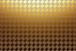 Ilustração 3D de listras de parede de ouro. conjunto de quadrados em fundo monocromático, padrão. fundo de geometria, padrão foto