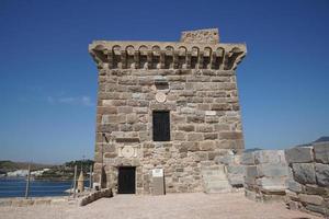 torre no castelo de bodrum, mugla, turquia foto