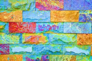 padrão de textura de fundo de cores de parede de pedra macia. foto