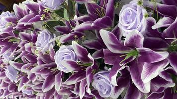 lindo pacote de flores de casamento elegante na cidade de jayapura foto