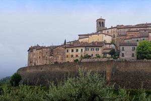 anghiari, vila medieval na toscana - itália foto