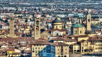 bergamo alta itália foto