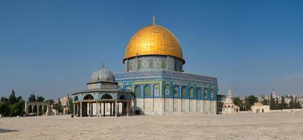 cúpula da rocha jerusalém israel foto