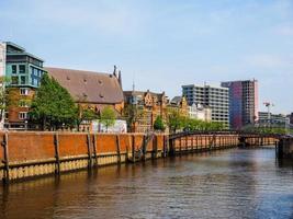 hdr hafencity em hamburgo foto