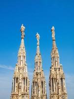 hdr duomo di milano catedral de milão foto