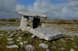 Great Rock Portal Tomb na Irlanda foto