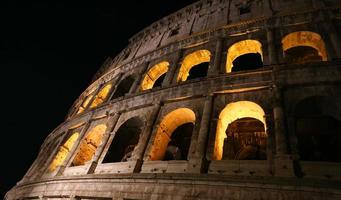 Coliseu, em Roma, Itália foto