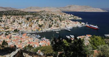 ilha symi na grécia foto