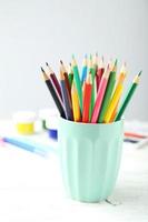 lápis coloridos