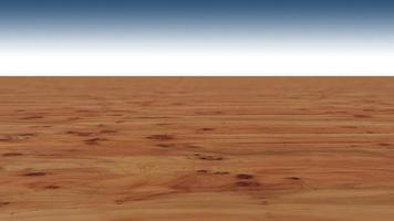 uma imagem de renderização 3d de piso de madeira foto