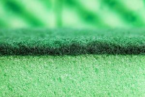 esponjas verdes, close-up foto