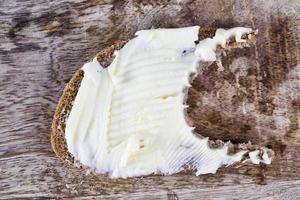 manteiga fresca, close-up foto