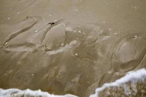 foto de areia na praia