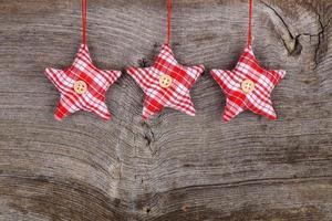 tecido vermelho, estrela, feliz natal, decoração, rústico, madeira, backgroun