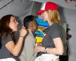 los angeles, 9 de abril - kate del castillo, jenna elfman no toyota proceleb race press day 2013 no circuito toyoto grand prix em 9 de abril de 2013 em long beach, ca foto