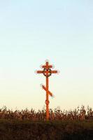 cruz de madeira religiosa foto